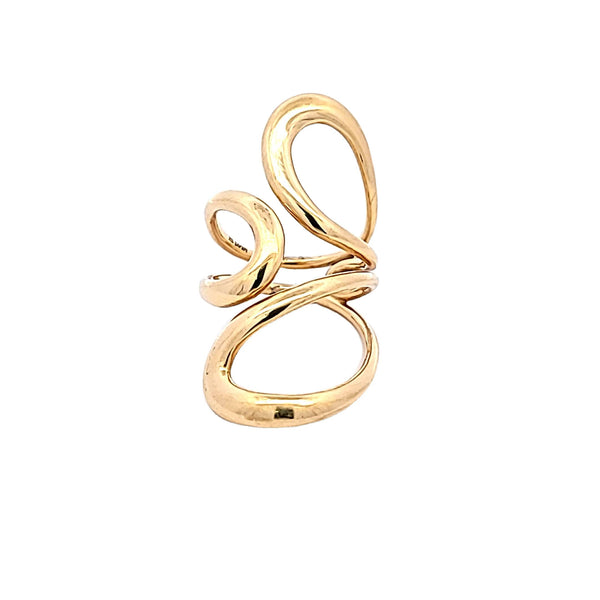 Marco Bicego Vintage 12.90 Grams 18 Karat Yellow Gold Fashion Ring
