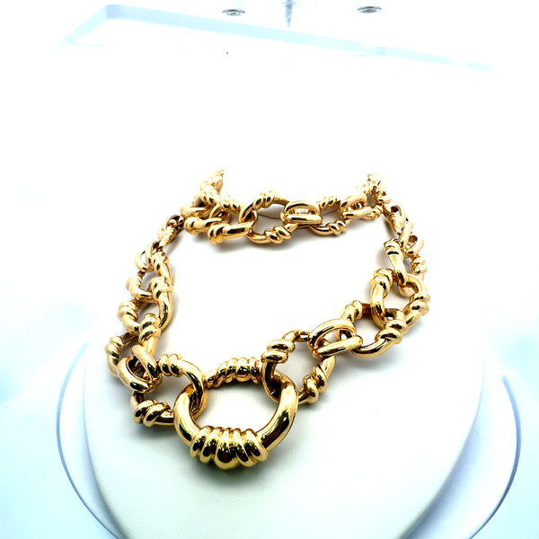 David Webb Vintage 349.60 Grams 29.50 Inch Long 18 Karat Yellow Gold Chain Necklace