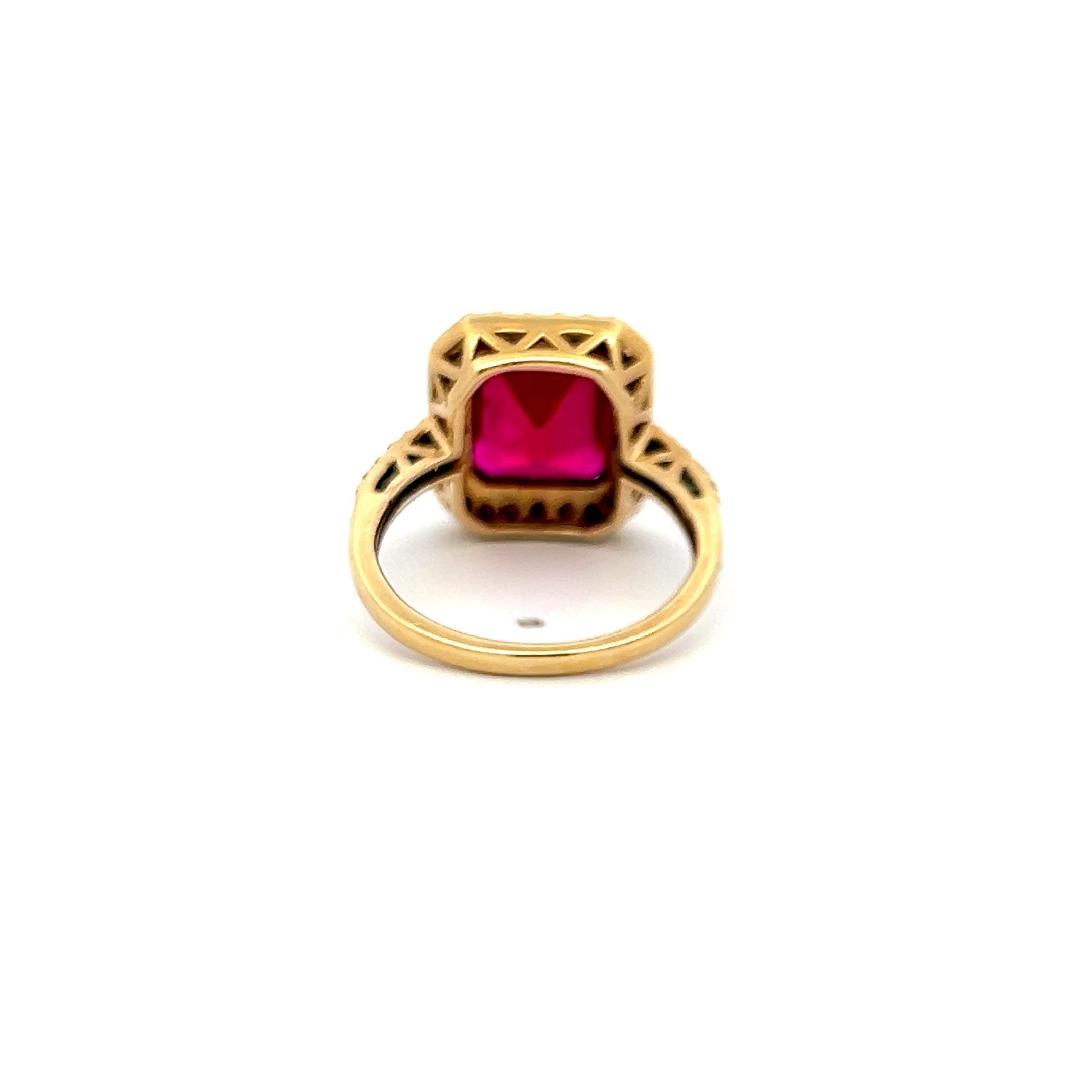 0.10 Carat Round Brilliant J SI Diamond 14 Karat Yellow Gold Semi Mount Ring