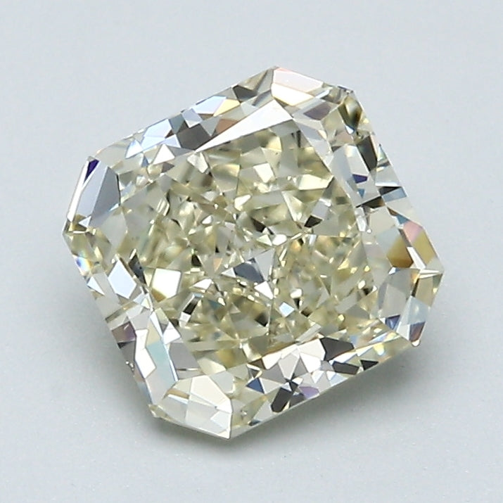 1.52 Carat Radiant Cut Natural Mined Diamond Fancy Light Brownish Yellow Color VS2 Clarity With GIA Certificate, natural diamonds, precious stones, engagement diamonds