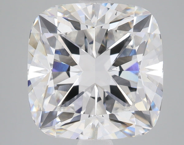 Lab-Grown 5.03 Carat Cushion Brilliant Diamond color F Clarity VS2, precious stones, engagement diamonds