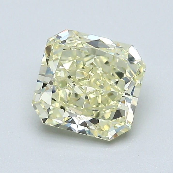 1.10 Carat Radiant Cut Natural Mined Diamond Fancy Light  Yellow Color VS1 Clarity With GIA Certificate, natural diamonds, precious stones, engagement diamonds