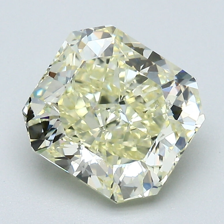 2.32 Carat Radiant Cut Natural Mined Diamond Fancy  Yellow Color SI1 Clarity With GIA Certificate, natural diamonds, precious stones, engagement diamonds