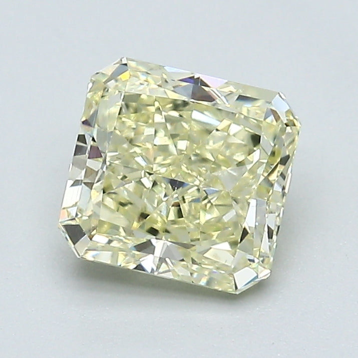 1.26 Carat Radiant Cut Natural Mined Diamond Fancy Light  Yellow Color VS2 Clarity With GIA Certificate, natural diamonds, precious stones, engagement diamonds