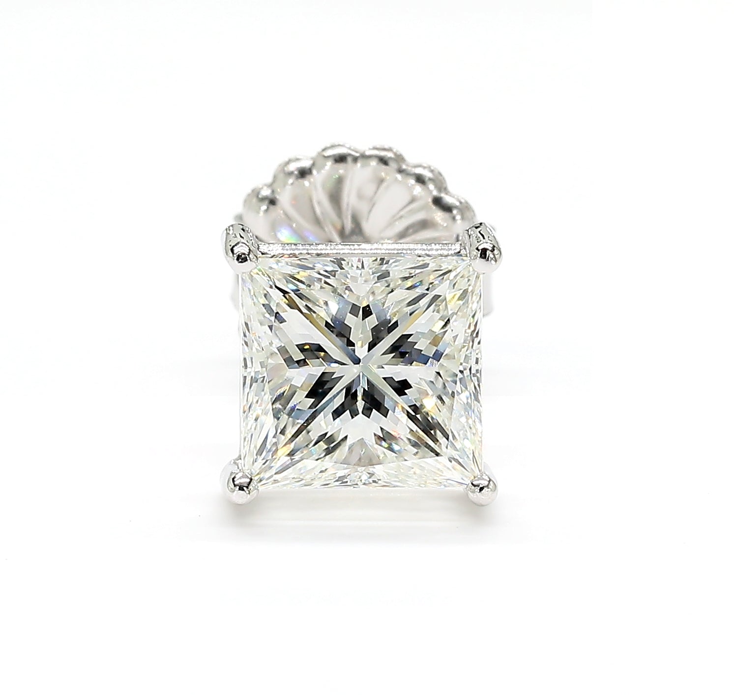 3.10 Carat Princess Cut Natural Mined Diamond I Color VS2 Clarity With GIA Certificate, natural diamonds, precious stones, engagement diamonds