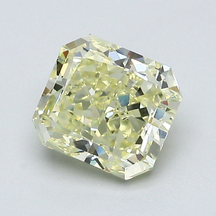 1.34 Carat Radiant Cut Natural Mined Diamond Fancy Light  Yellow Color VVS1 Clarity With GIA Certificate, natural diamonds, precious stones, engagement diamonds