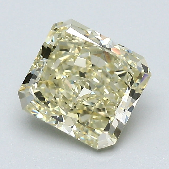 1.39 Carat Radiant Cut Natural Mined Diamond Fancy  Yellow Color SI1 Clarity With GIA Certificate, natural diamonds, precious stones, engagement diamonds