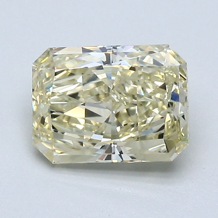 1.17 Carat Radiant Cut Natural Mined Diamond Fancy Light  Yellow Color VVS1 Clarity With GIA Certificate, natural diamonds, precious stones, engagement diamonds