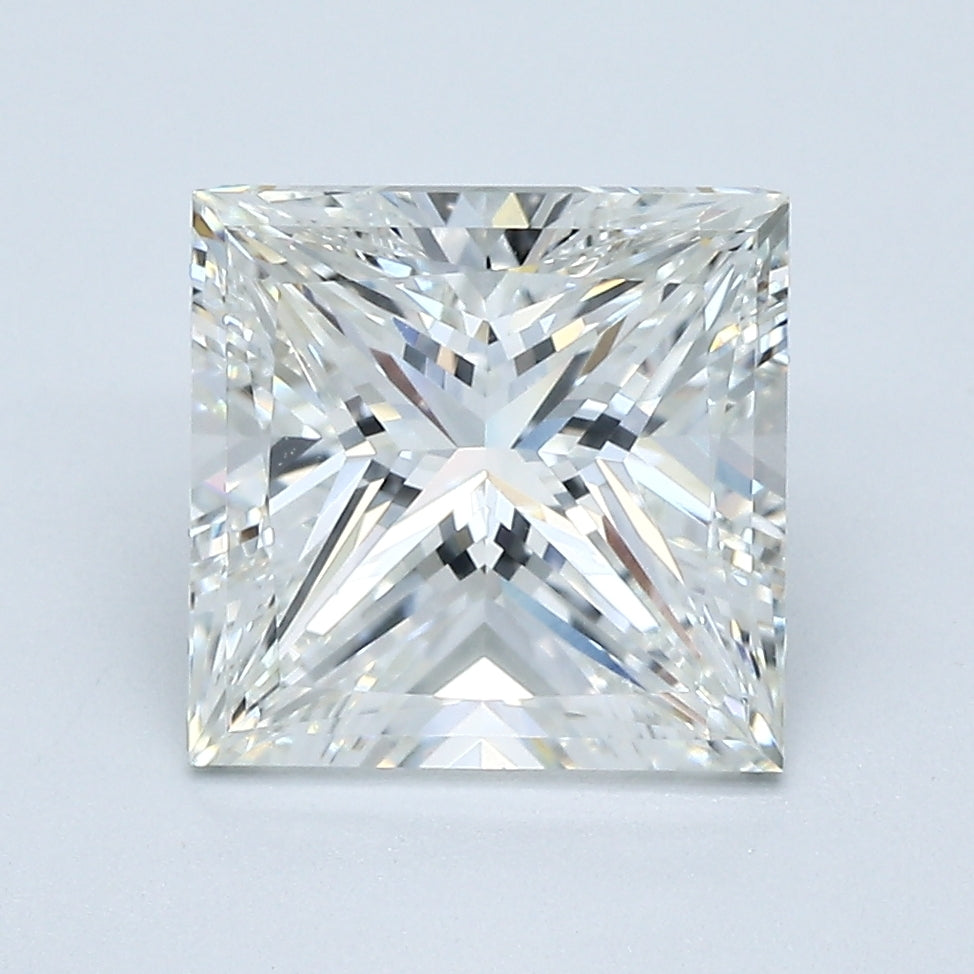 3.03 Carat Princess Cut Natural Mined Diamond I Color VS1 Clarity With GIA Certificate, natural diamonds, precious stones, engagement diamonds