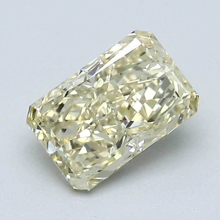 1.09 Carat Radiant Cut Natural Mined Diamond Fancy Light Brownish Yellow Color VVS2 Clarity With GIA Certificate, natural diamonds, precious stones, engagement diamonds