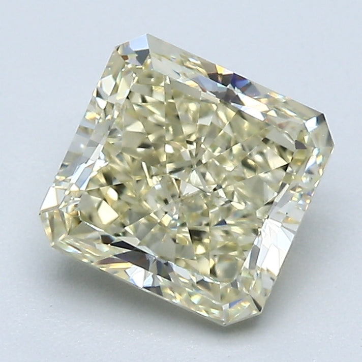 1.66 Carat Radiant Cut Natural Mined Diamond Fancy Light Brownish Yellow Color VS1 Clarity With GIA Certificate, natural diamonds, precious stones, engagement diamonds