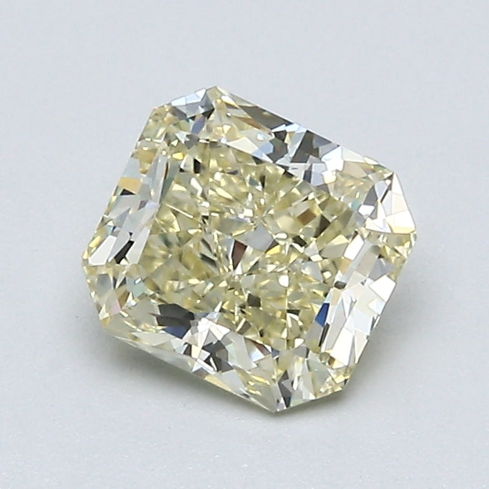 1.07 Carat Radiant Cut Natural Mined Diamond Fancy Light Brownish Yellow Color VS1 Clarity With GIA Certificate, natural diamonds, precious stones, engagement diamonds