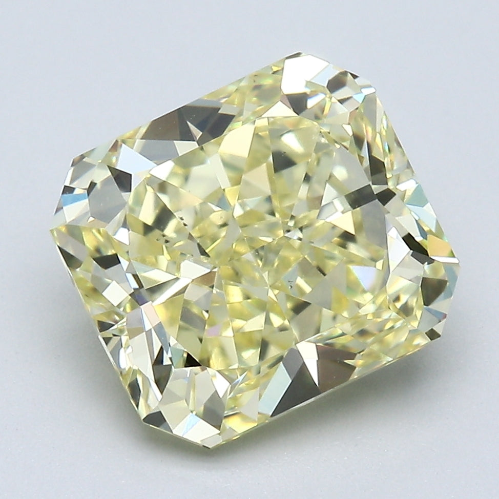 4.20 Carat Radiant Cut Natural Mined Diamond Fancy  Yellow Color SI1 Clarity With GIA Certificate, natural diamonds, precious stones, engagement diamonds