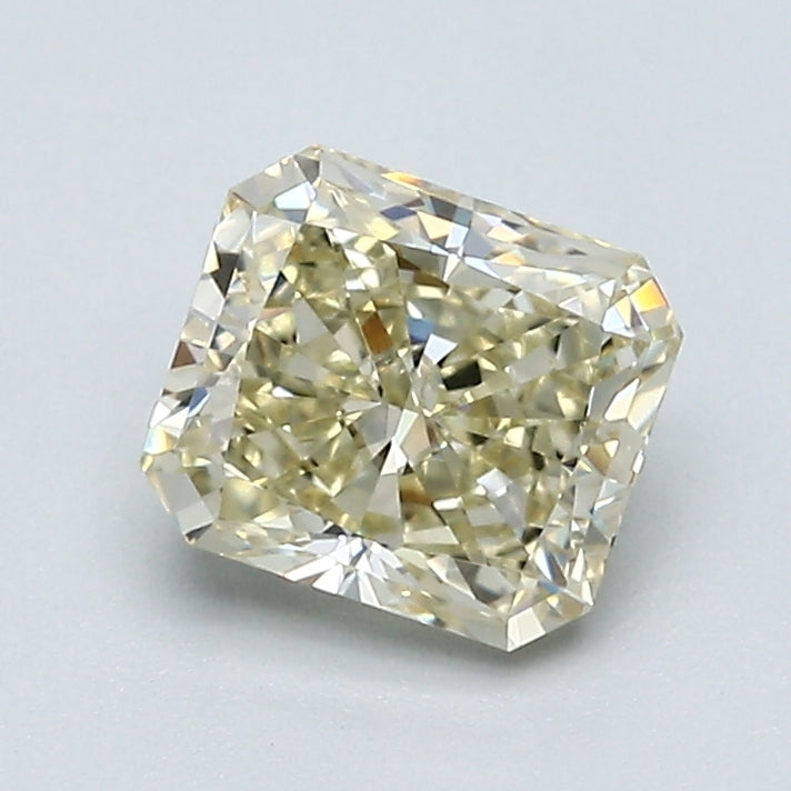 1.04 Carat Radiant Cut Natural Mined Diamond Fancy Light Brownish Yellow Color VVS2 Clarity With GIA Certificate, natural diamonds, precious stones, engagement diamonds