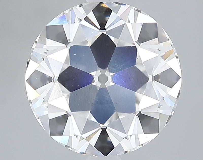 Lab-Grown 3.10 Carat Old European Cut Diamond color E Clarity VS2 With GIA Certificate, precious stones, engagement diamonds