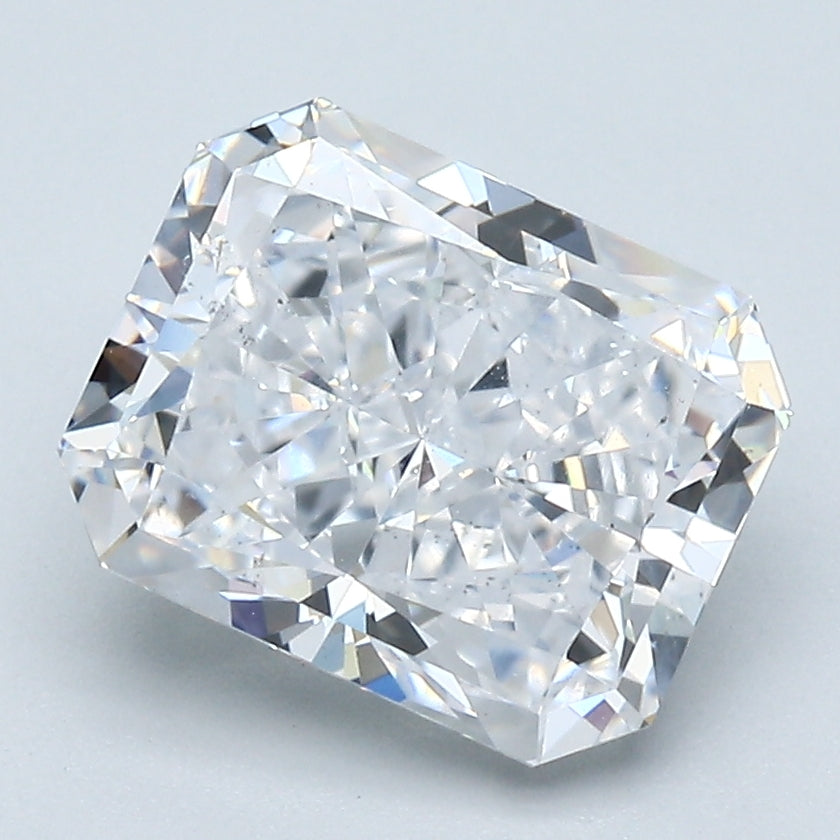 3.01 Carat Radiant Cut Natural Mined Diamond D Color SI1 Clarity With GIA Certificate, natural diamonds, precious stones, engagement diamonds