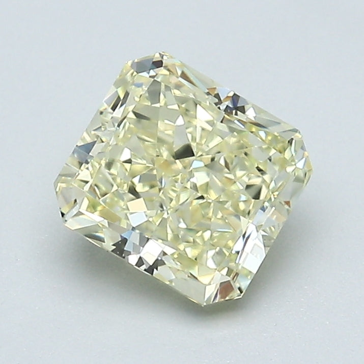 1.25 Carat Radiant Cut Natural Mined Diamond Fancy Light  Yellow Color VVS2 Clarity With GIA Certificate, natural diamonds, precious stones, engagement diamonds