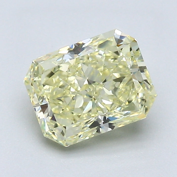 1.28 Carat Radiant Cut Natural Mined Diamond Fancy  Yellow Color SI1 Clarity With GIA Certificate, natural diamonds, precious stones, engagement diamonds