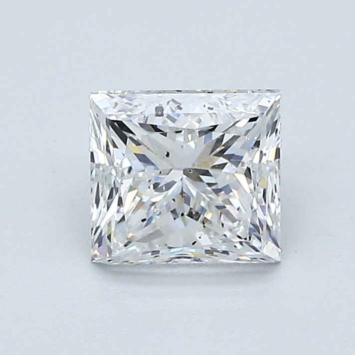 1.00 Carat Princess Cut Natural Mined Diamond F Color I1 Clarity With GIA Certificate, natural diamonds, precious stones, engagement diamonds