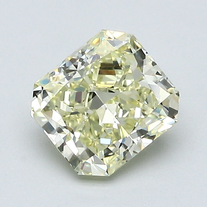 1.33 Carat Radiant Cut Natural Mined Diamond Fancy Light  Yellow Color VVS2 Clarity With GIA Certificate, natural diamonds, precious stones, engagement diamonds