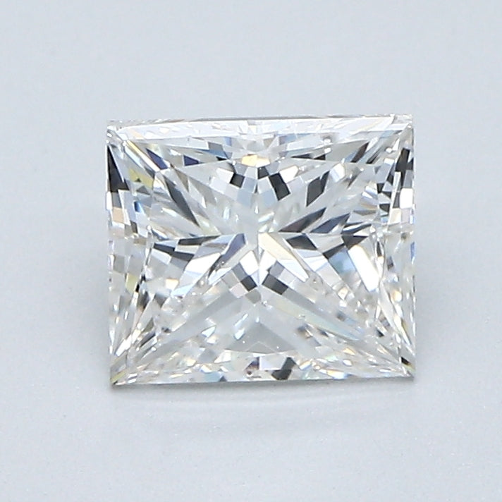 1.07 Carat Princess Cut Natural Mined Diamond F Color SI1 Clarity With GIA Certificate, natural diamonds, precious stones, engagement diamonds
