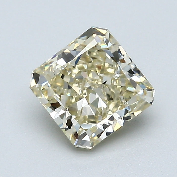 1.09 Carat Radiant Cut Natural Mined Diamond Fancy Light Brownish Yellow Color VVS2 Clarity With GIA Certificate, natural diamonds, precious stones, engagement diamonds