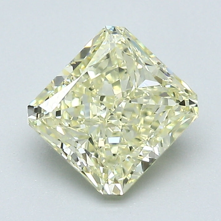 1.26 Carat Radiant Cut Natural Mined Diamond Fancy Light  Yellow Color VS2 Clarity With GIA Certificate, natural diamonds, precious stones, engagement diamonds