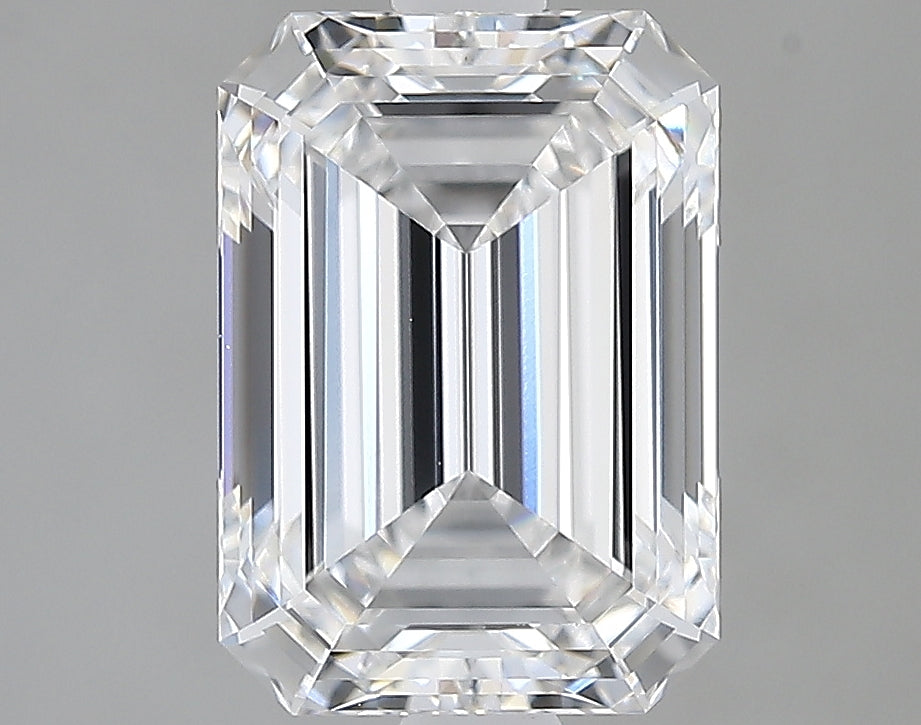 Lab-Grown 2.23 Carat Emerald Cut Diamond color E Clarity VS1 With GIA Certificate, precious stones, engagement diamonds