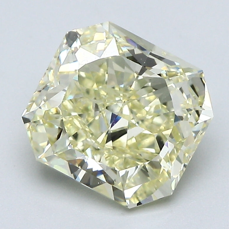 2.56 Carat Radiant Cut Natural Mined Diamond Fancy  Yellow Color VS2 Clarity With GIA Certificate, natural diamonds, precious stones, engagement diamonds