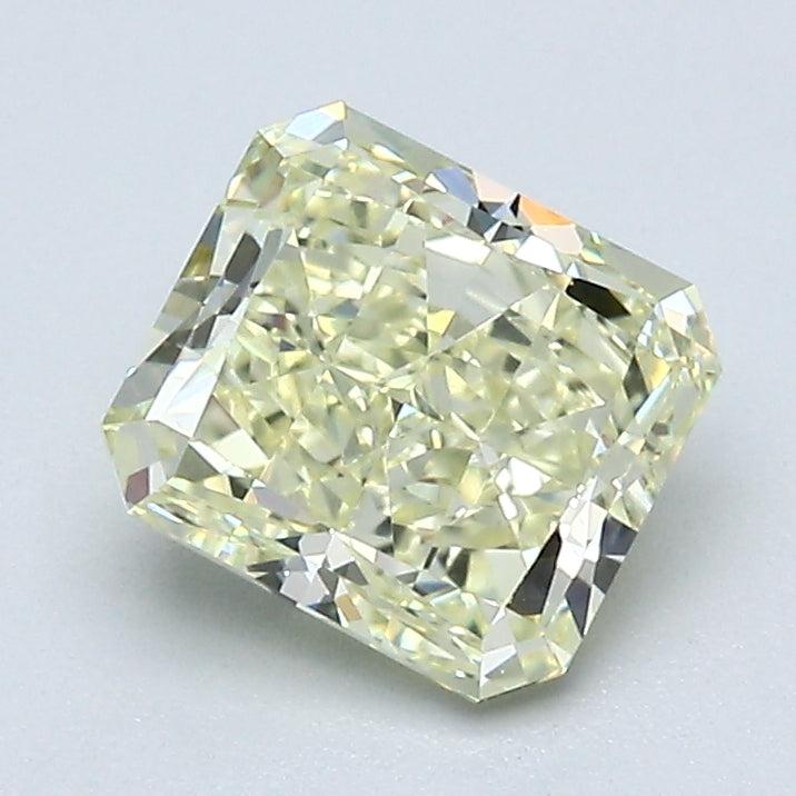 1.41 Carat Radiant Cut Natural Mined Diamond Fancy Light  Yellow Color VS1 Clarity With GIA Certificate, natural diamonds, precious stones, engagement diamonds