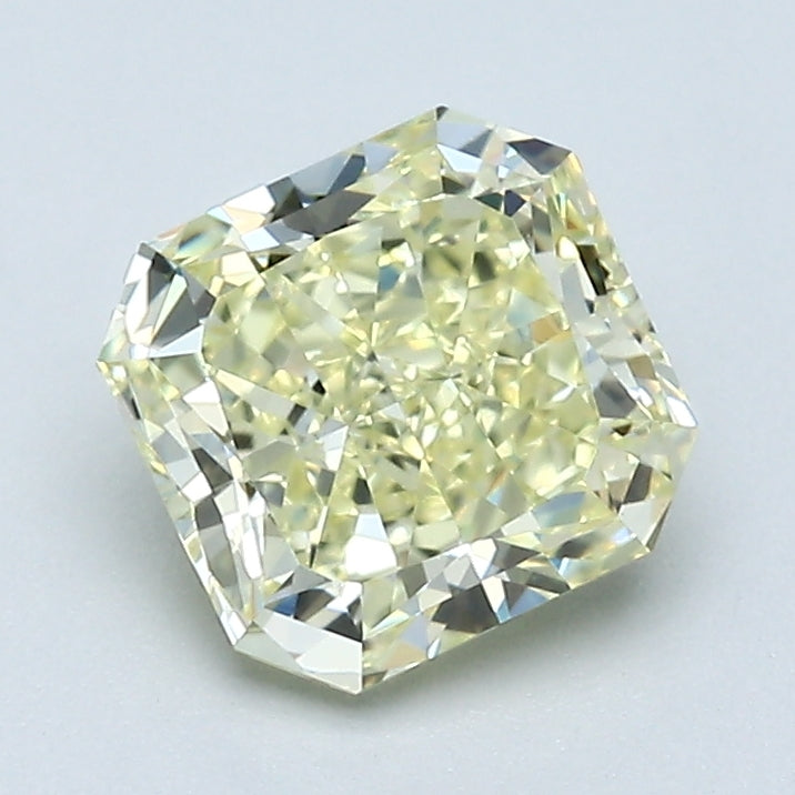 1.41 Carat Radiant Cut Natural Mined Diamond Fancy Light  Yellow Color VVS1 Clarity With GIA Certificate, natural diamonds, precious stones, engagement diamonds