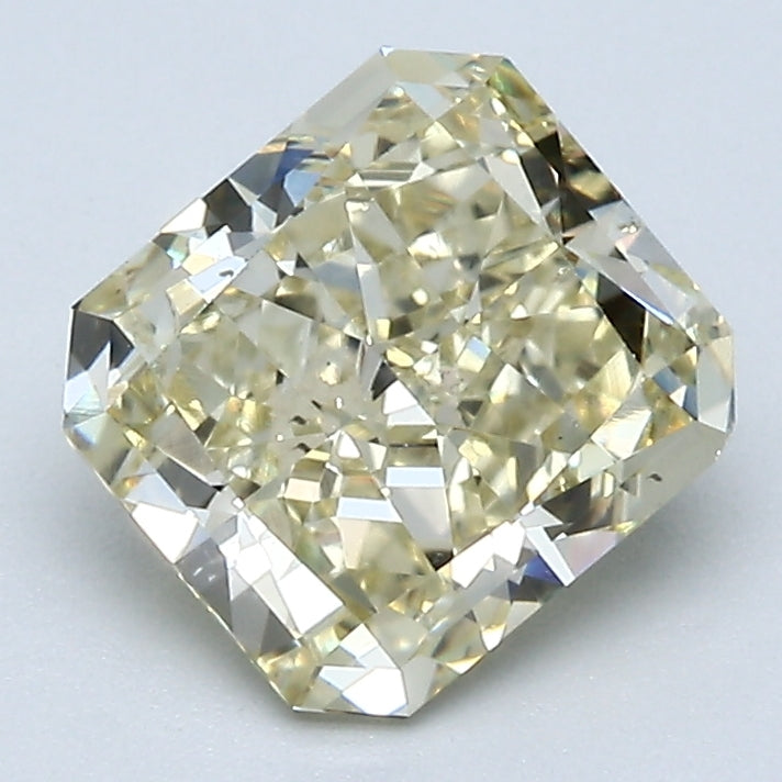 1.79 Carat Radiant Cut Natural Mined Diamond Fancy Yellow Brown Color SI1 Clarity With GIA Certificate, natural diamonds, precious stones, engagement diamonds