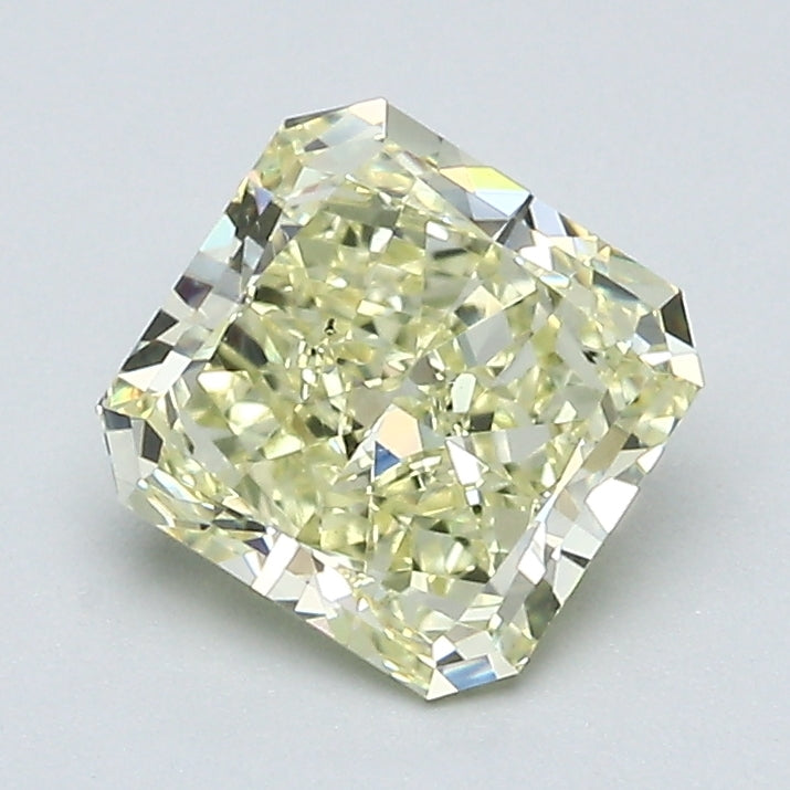 1.33 Carat Radiant Cut Natural Mined Diamond Fancy Light  Yellow Color VS2 Clarity With GIA Certificate, natural diamonds, precious stones, engagement diamonds