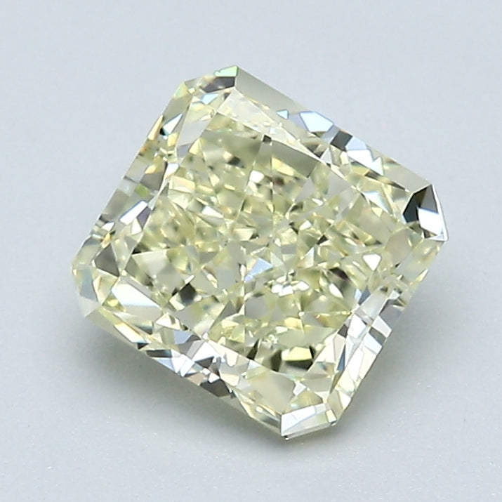 1.37 Carat Radiant Cut Natural Mined Diamond Y Color VVS2 Clarity With GIA Certificate, natural diamonds, precious stones, engagement diamonds
