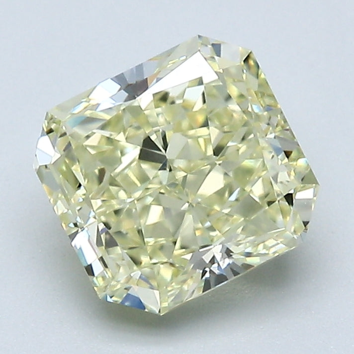 1.99 Carat Radiant Cut Natural Mined Diamond Fancy Light  Yellow Color VVS1 Clarity With GIA Certificate, natural diamonds, precious stones, engagement diamonds