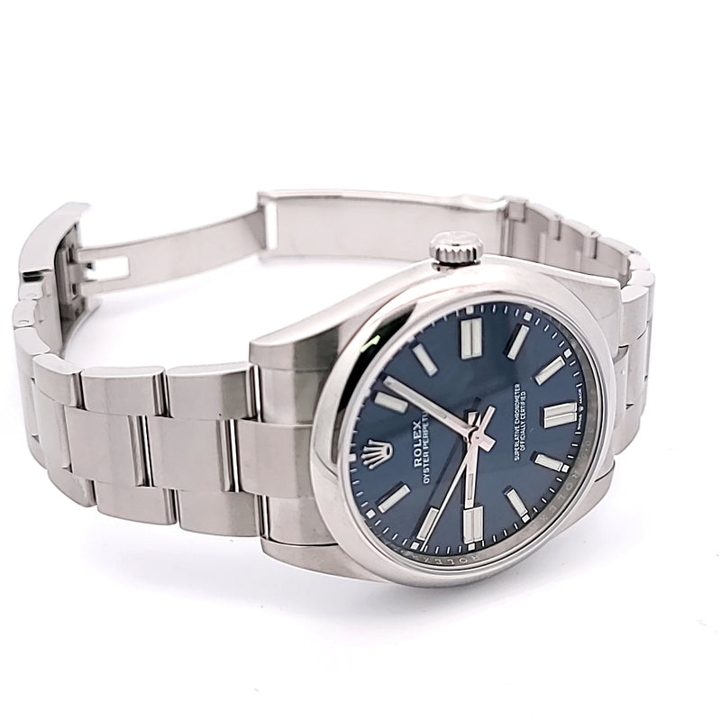 Rolex Oyster Perpetual Blue Dial 41MM 124300 2022
