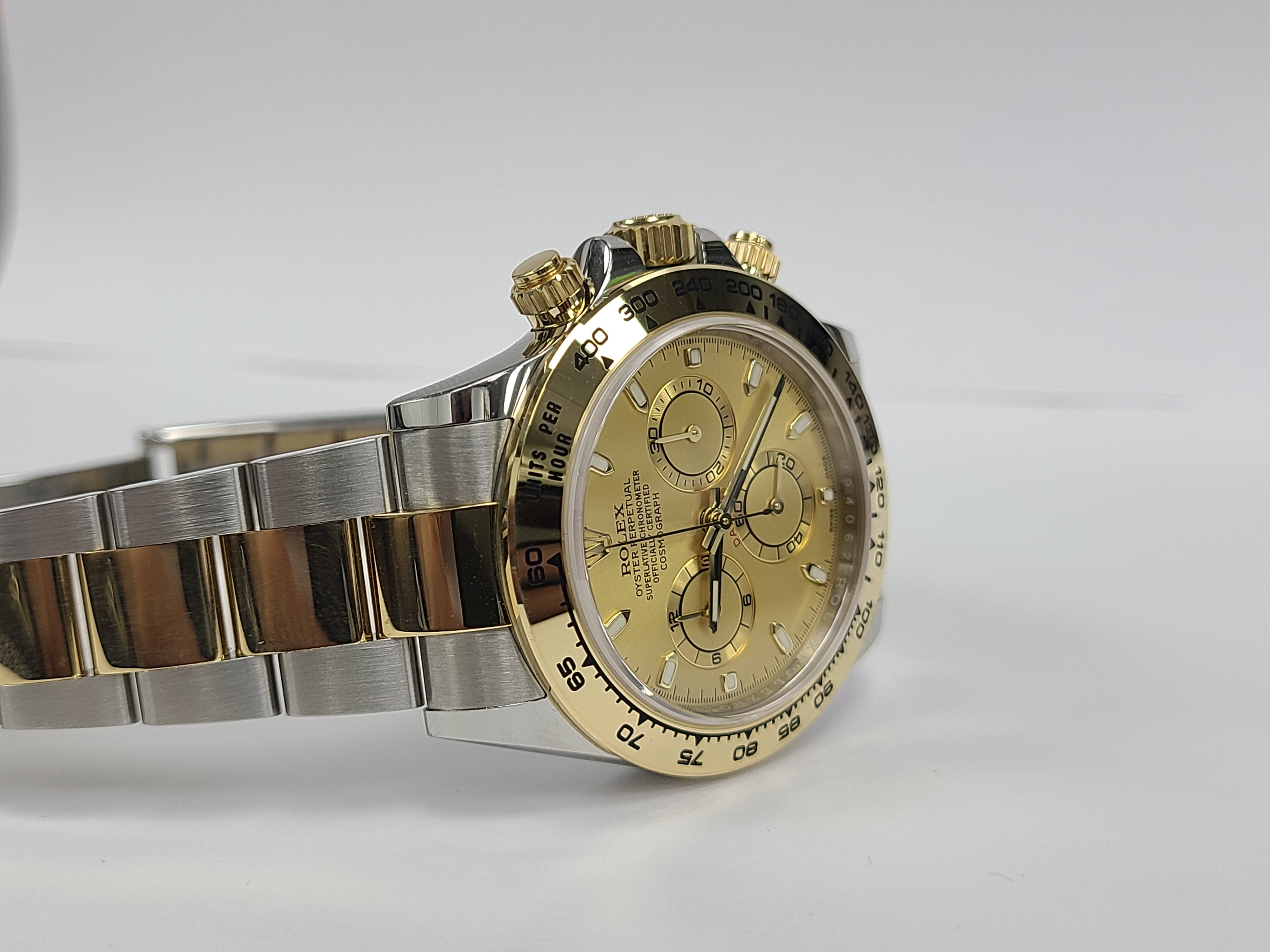 Rolex Cosmograph Daytona Gold Dial two tone 2022 40mm 116503