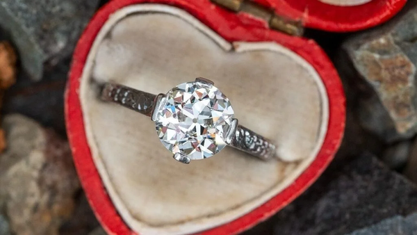 Why an Old European Cut Diamond is the Perfect Ring for Valentines Day