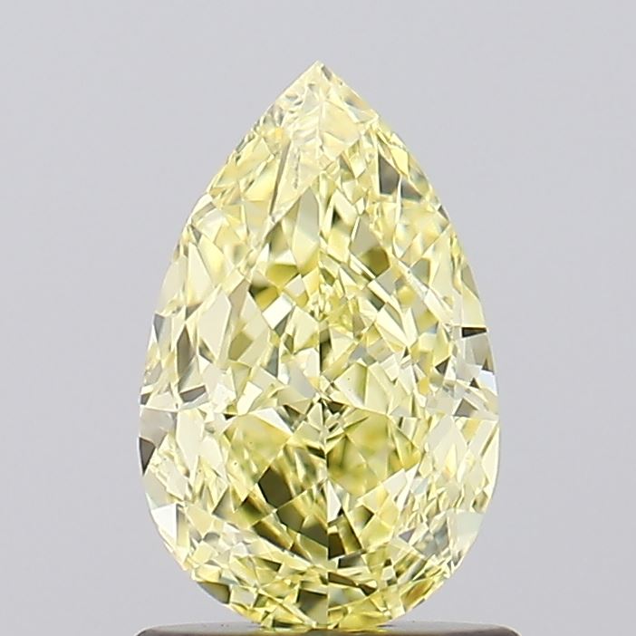 Lab-Grown 1.14 Carat Pear Shape Diamond color FI.YL Clarity VS1, precious stones, engagement diamonds