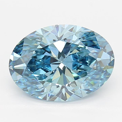 Lab-Grown 2.19 Carat Oval Shape Diamond color FV.BL Clarity VS1, precious stones, engagement diamonds