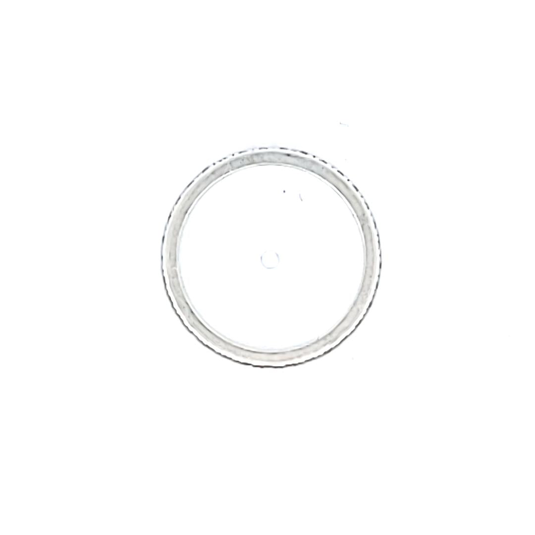 Tiffany & Co Platinum Eternity Band Ring with 0.96 Carat Round Diamonds Size 4.5