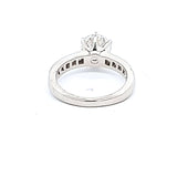 Tiffany & Co 1.58 Carat Round Brilliant G VVS1 Diamond White Platinum Engagement Ring