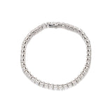 8.70 Carat Round Brilliant G VS1 Diamond Platinum Tennis Bracelet