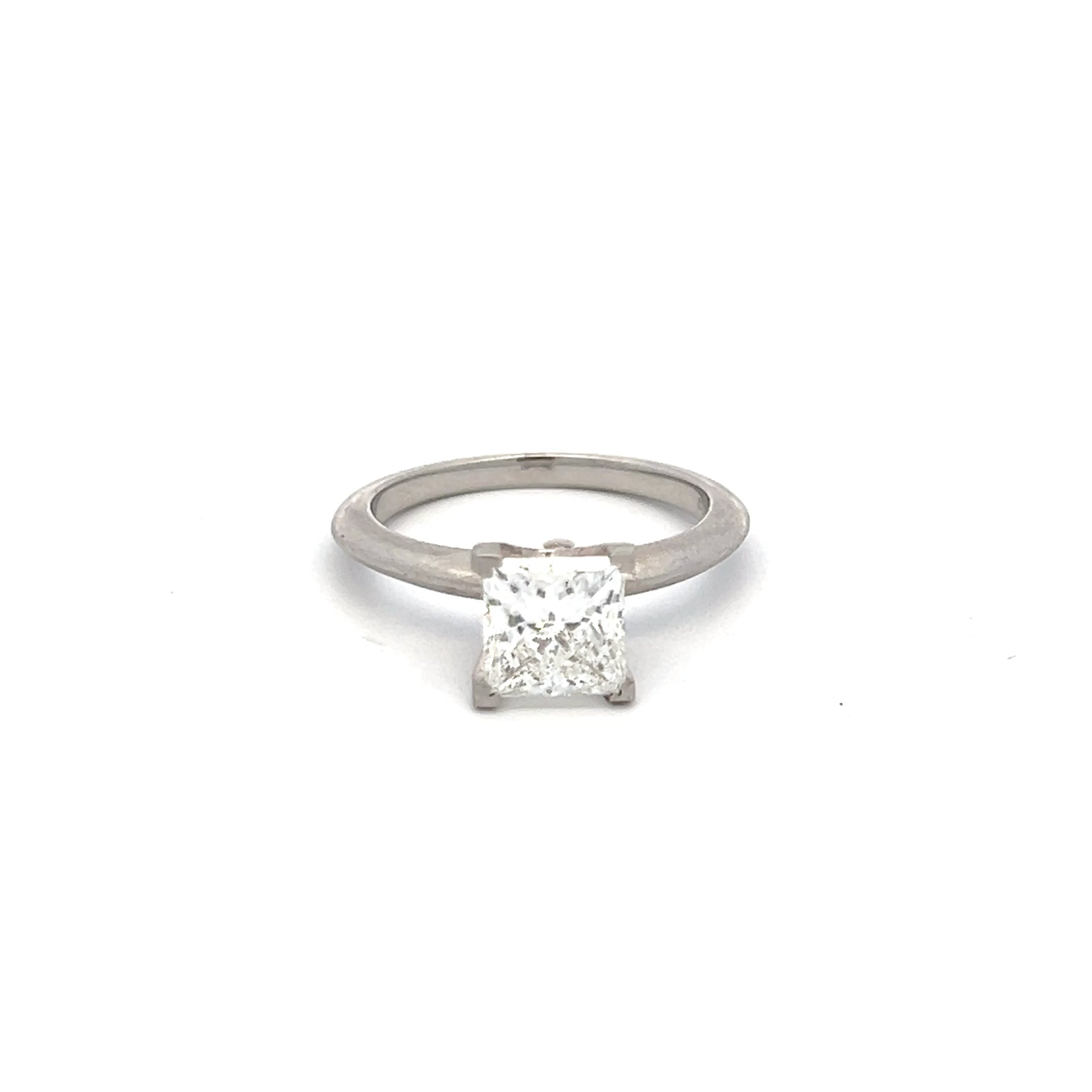 GIA Certified Loose Natural 1.58 Ct Princess Cut Diamond F-VVS1