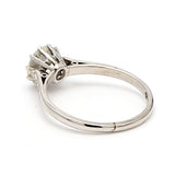 1.77 Carat Circular Brilliant Cut L I1 Diamond Platinum Engagement Ring