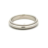 Tiffany & Co Vintage 5.00 Grams Size 5 Platinum Band Ring