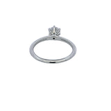 Tiffany & Co 1.05 Carat Round Brilliant E VS1 Diamond Platinum Engagement Ring