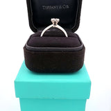 Tiffany & Co 1.05 Carat Round Brilliant E VS1 Diamond Platinum Engagement Ring