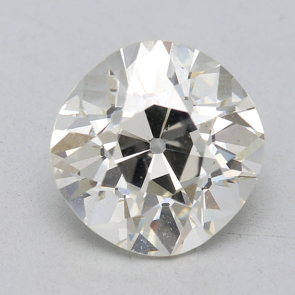 3.13 Carat Old Miner Cut Antique Natural Mined Diamond K Color SI1 Clarity With GIA Certificate, natural diamonds, precious stones, engagement diamonds