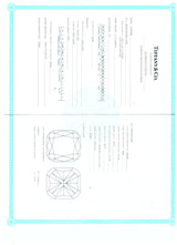Tiffany & Co 4.17 Carat Cushion Brilliant G VVS2-VVS1 Diamond Platinum Stud Earring